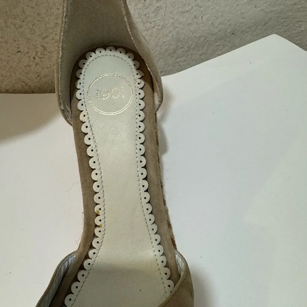 1901 Espadrilles Ankle Strap Sandals, Size 6.5M New